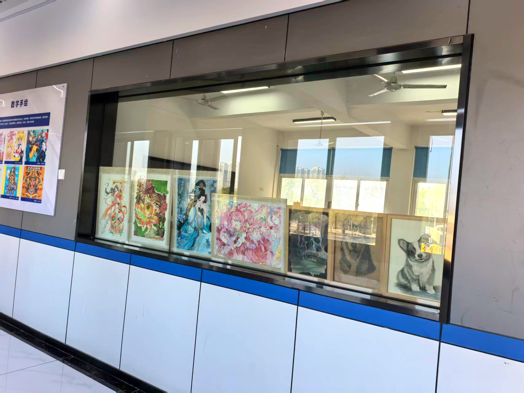 方寸画室藏匠心 笔墨绘就动漫梦——安徽万通技师学院数字产业学院动漫专业画室实训实况