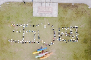 五四青年节绘画写生