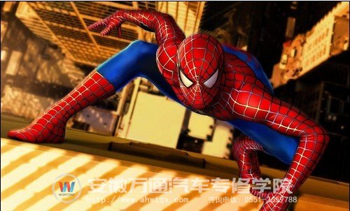 孩子们心目中的英雄&mdash;&mdash;蜘蛛侠