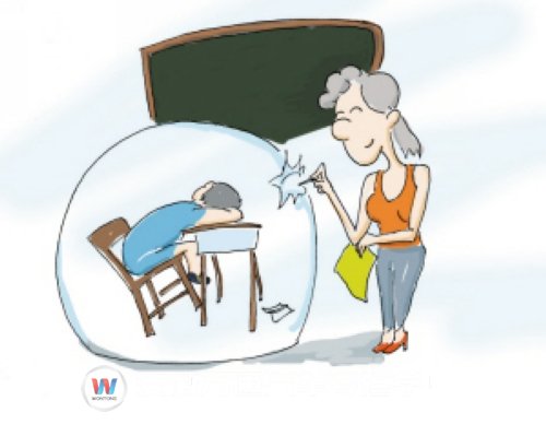 《班主任责任重大，工作繁琐》漫画作品