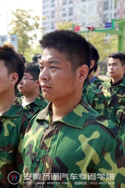 万通学子良好的精神风貌