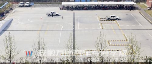 升级后的安徽万通驾训场全貌