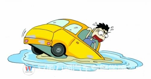 安徽万通温馨提示：如果水面有较大旋涡，说明地面可能有缺盖子的下水道，注意避让